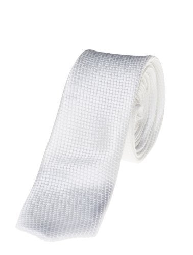 Paisley Of London Boys White Ties, Snake Pattern, Formal Ties, Skinny Ties