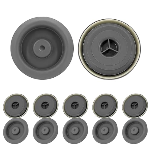 12 Pièces Bouchons de Carrosserie, Étanches Bouchons sous Châssis Caoutchouc pour Trous de Plancher et Coffre Compatible Audi VW Seat