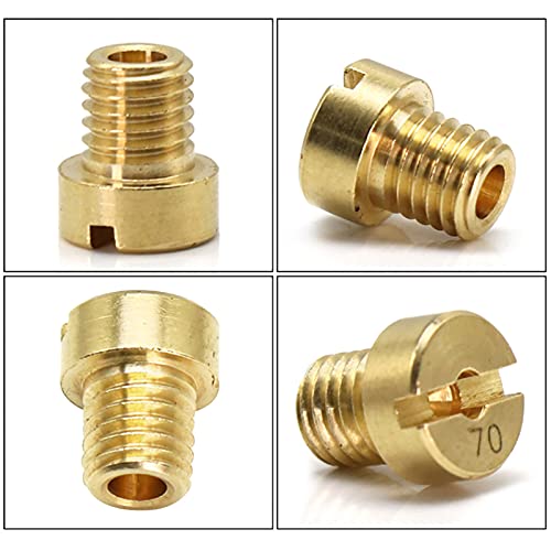 Alyone (12 Pieces Per Pack) 5Mm Carburetor Jets For Mikuni Vm22 Vm24 Vm26 125 150 Main Jets (A Set) #TOP4