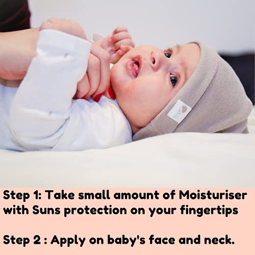 Moisturiser With Sun Protection Spf 30+ With Vitamin E & Aloe Vera, For Healthier Skin, 100% Natural #TOP4