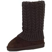 sweater boots with buttons