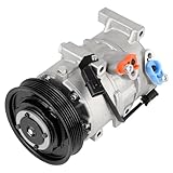 cciyu Air Conditioning Compressor for Hyundai Tucson 1.6L 2016-2017Replaces AC Compressor for Car with Clutch 6 Grooves 168357
