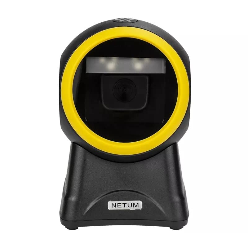 NETUM NT2055M 1D 2D Desktop Barcode Scanner Omnidirectional HandsFree