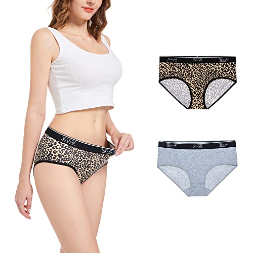 Ya Style Leopard Underwear Women - Womens Hipster Underwear,Panties For Women,Panties For Women Pack,Cotton Underwear For Women #TOP2