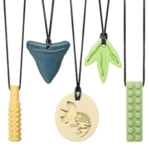 MISSLILI Sensory Chew Necklaces for...