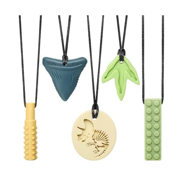 MISSLILI Sensory Chew Necklaces for...
