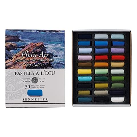 Savoir Faire Extra weicher Halbstäbchen Pastell-Set, Holz Glas Metall Cover