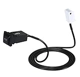 AUX IN-Buchse für Standard 3,5 mm AUX In Kabel verbindet Ihr Handy oder andere Musik Geräte.