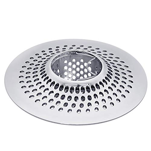 Comparison: Best Drain Catcher For Hair 4 LEKEYE Drain Hair Catcher/Bathtub Shower Drain Hair Trap/Strainer Stainless Steel Drain Protector(Patented Product)