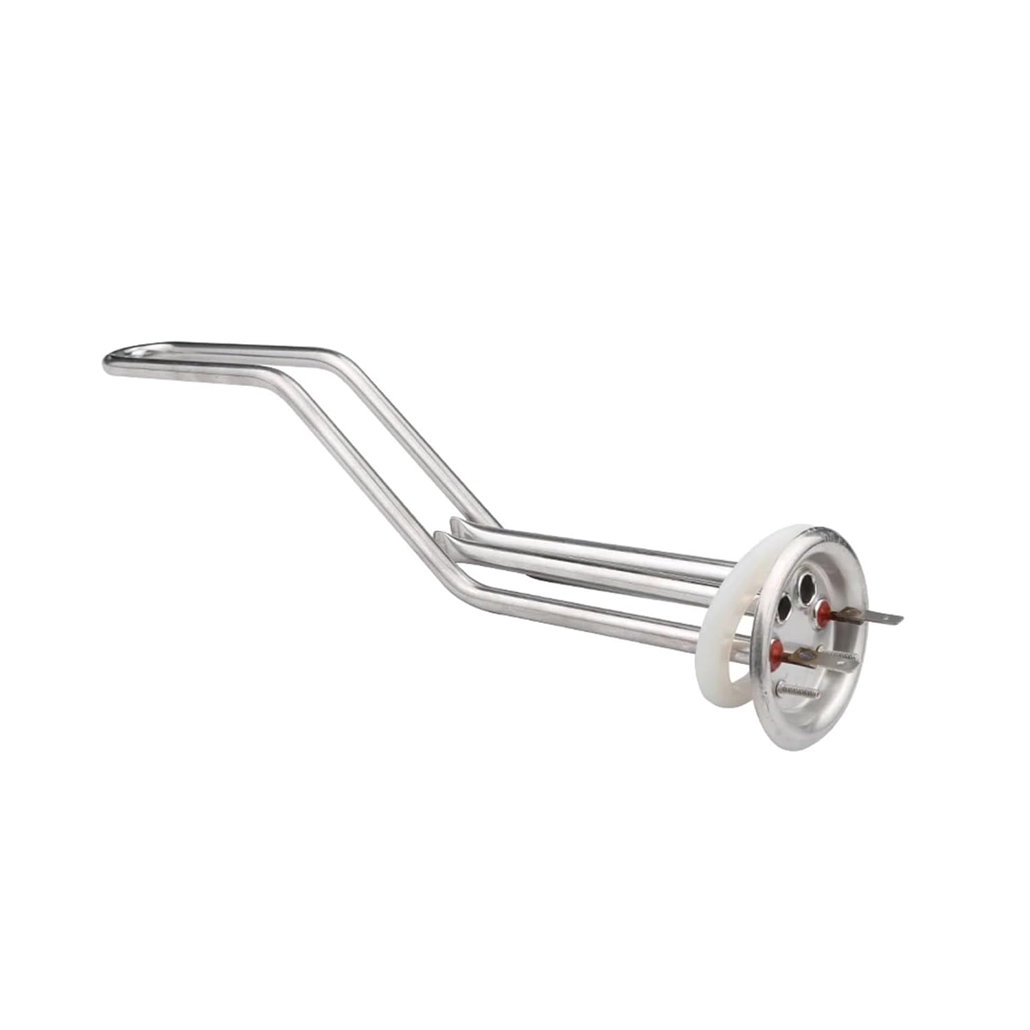 1PCS 63mm Cap 220v 1500w Electric Heating Tube with 2 Temperature Control Hole, Stainless Steel Electirc Heater Parts