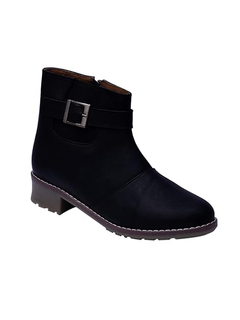 Women's Fashion Casual Outdoor High Heel Ankle Boot