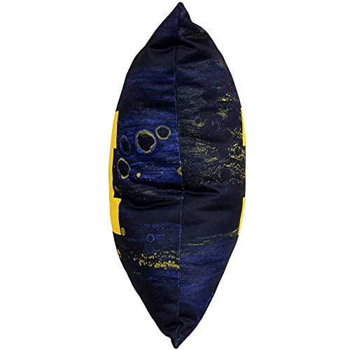 Image of College Covers Michigan Wolverines 2 Sided Color Swept Decorative Pillow, 16 inch, Made in The USA