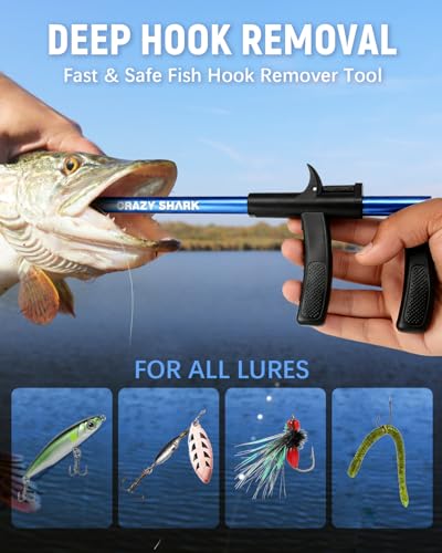 CRAZY SHARK Aluminum Hook Remover