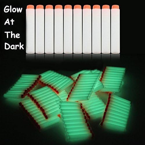 Image of VERAT Hollow Out Soft Foam Refill Darts for N-Strike Elite Series Blasters Soft Foam Refill Darts for Nerf N-Strike Elite Blasters Hollow Safe & Durable Darts Premium Foam Bullets(White, Pack of 150)
