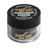 EBIN NEW YORK 24 Hour Edge Tamer Extra Mega Hold 1.01Fl Oz Strong Edge Control Gel, No Flaking, Sleek Smooth Finish, Long Lasting, Argan & Castor Oil