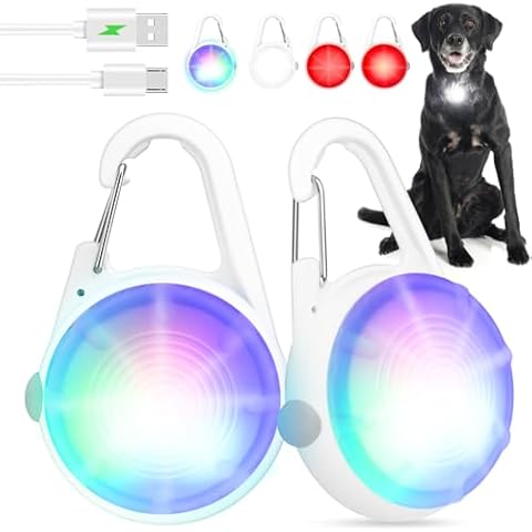 MEDT LED Rechargeable Dog Collar Lights Cover