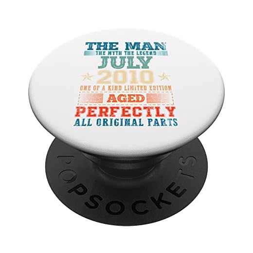 Regalos de cumpleaños 13 de julio de 2010 años PopSockets PopGrip Intercambiable