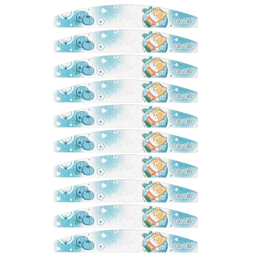 10PCS�v���t�F�b�V���i������100/180�O���b�g�l�C���t�@�C���G�����[�{�[�h�}�j�L���A�y�f�B�L���A�c�[���ƃl�C���o�b�t�@�����O�t�@�C���}�j�L���A�t�@�C��