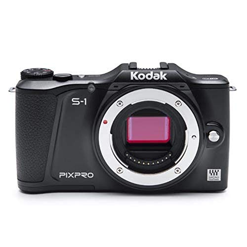 KODAK Pixpro S-1 Appareil Photo Compact - 2 Objectifs Interchangeables, 16 MP, Full HD, LCD 3, WiFi, Batterie Li-ION - Noir - RECONDITIONNE