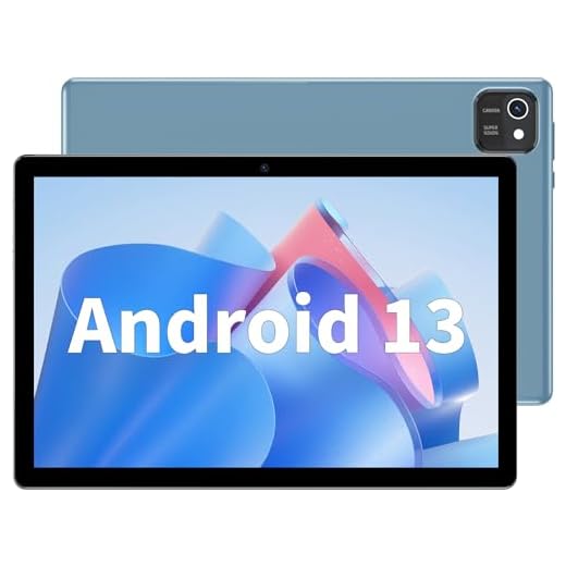 Android 12 Tablet, 10 inch Tablets with 3GB RAM 64GB ROM 512GB Expand, Quad-Core Processor, 1280x800 IPS HD Touch Screen, GPS, WiFi, Dual Camera, Bluetooth, 6000mAh Battery (Blue)