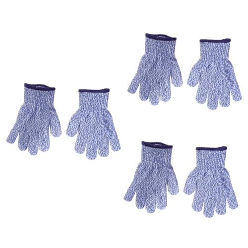 Guantes anticortes para cocina y jardinería OSALADI de color azul en talla XS