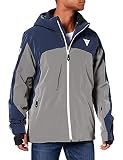 Dainese Herren HP2M2.1 Ski Jacke, Gun-Metal/Schwarz-Iris/Schwarz-Iris, L
