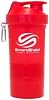 SmartShake Original Multi-Storage Shaker Bottle 600ml - Neon Pink