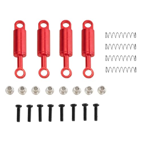 Amortisseurs suspension RC WLtoys 284131 en métal anodisé de qualité