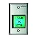 Visionis FPC-5012 One Door Access Control Outswinging Door 600lbs Electromagnetic Lock Kit with Wireless Receiver and Remote Magnetic Lock System
