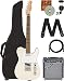 Fender Squier Affinity Telecaster Bundle with Frontman 10G Amplifier, Gig Bag, Instrument Cable, Tuner, Strap, Picks, and Austin Bazaar Instructional DVD - Olympic White