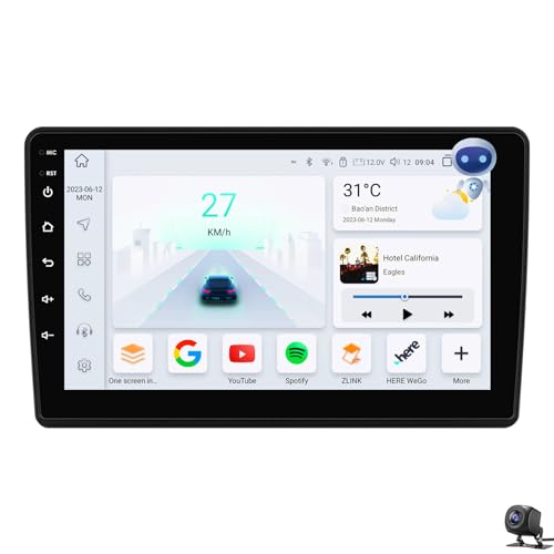 LiteGauge Radio de 9" para FI-AT Ducato 3/Peu-geot Boxer 2/Ci-troën Jumper 2006-2022 Pantalla táctil HD Carplay inalámbrico Android Auto estéreo BT WiFi GPS FM/RDS CANbus cámara(Color:S2)