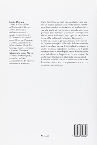 Carlo Bini. Una Poetica Dell'umorismo - 2