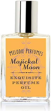 Melodie Perfumes Majickal Moon Pumpkin Lavender Exquisite Perfume Oil for Women. Magical Lavender herbal women's fragrance rollerball 15 ml.