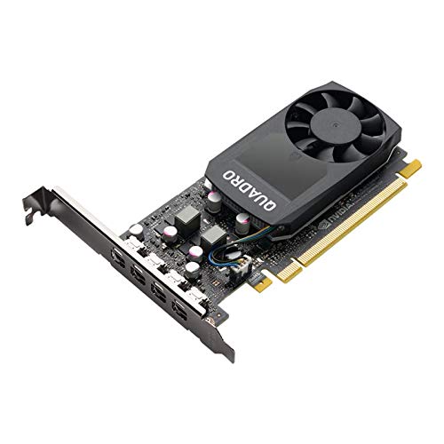 PLACA DE VIDEO NVIDIA QUADRO - P1000 4GB GDDR5 128 BITS (4X MDP) - VCQP1000V2-PB