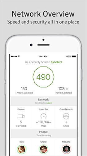 Norton by Symantec Granite Gray Norton Core Secure WiFi Router, Built-in Network, Device and Antivirus Security, Smart Parental Controls, Replaces Wireless Router