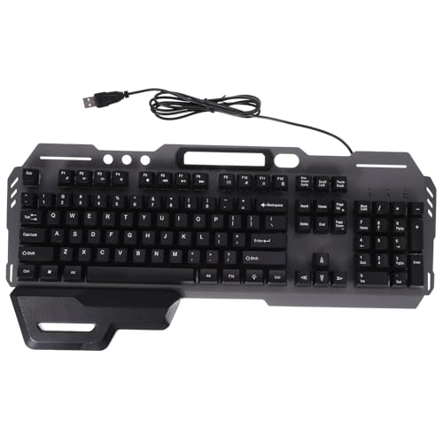 Clavier filaire USB anti-éclaboussures pour travailler et jouer sans fatigue
