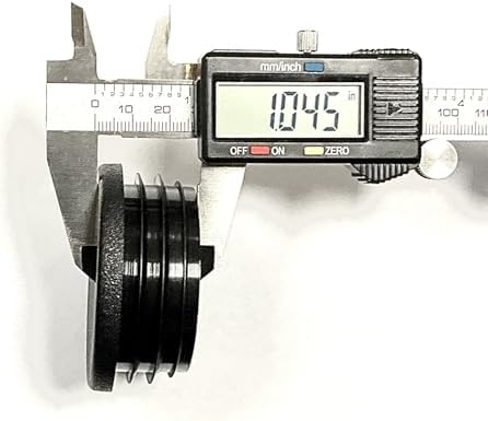 Plastic End Caps For Round Tubing 1.5" Round Black PE Tubing End Cap