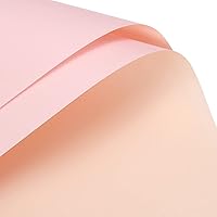 Vista 12 de MECCANIXITY 10 piezas de papel de regalo de flores de doble cara amarillo-verde + champán de 22.8 x 22.8 pulgadas, impermeable para suministros