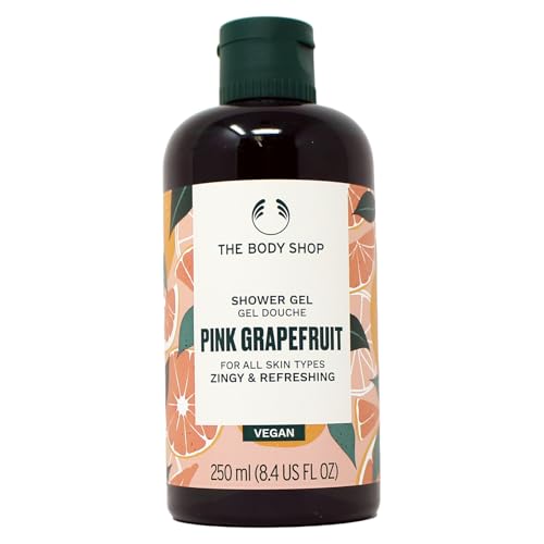 The Body Shop Pink Grapefruit Shower Gel 250ml - Zingy & Refreshing - Vegan