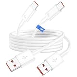 2Pezzi 100W Cavo USB Type-C 2M Cavo USB C per Super-Charge per HONOR 600