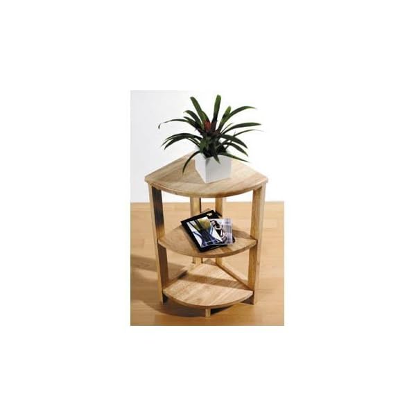 Premier NATURAL ORIGINS 3 TIER CORNER SHELF UNIT STAND