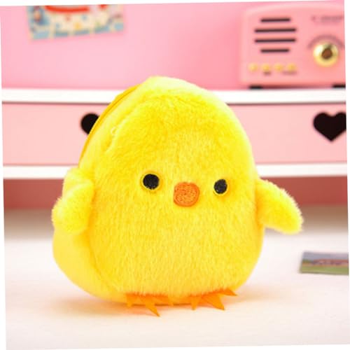 Little Yellow Chicken Coin Purse Easter Coin Purse Chick Chicken Small Easter Chicks Plush Change Storage Bag Perfect Present3