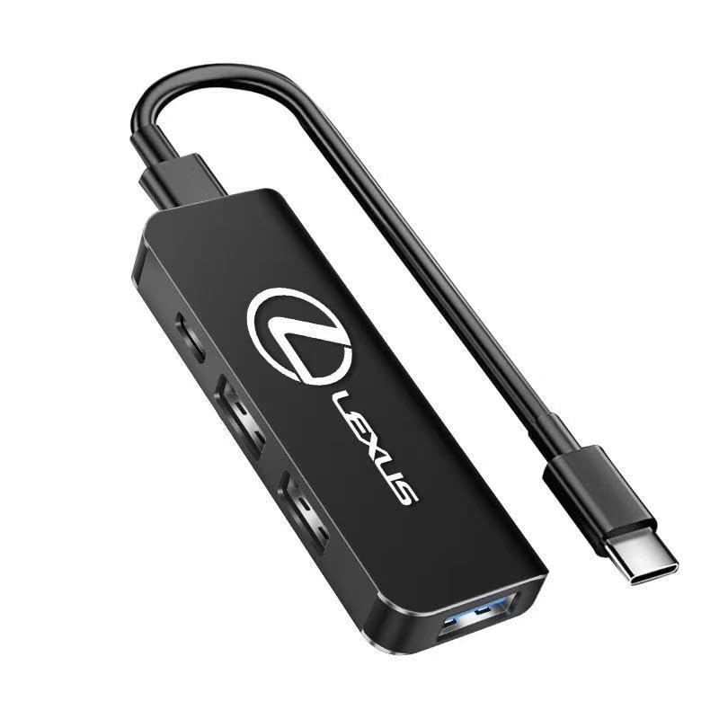 Amazon | レクサス USBスプリッタ USBポート四口拡張 LX LC GS IS LS