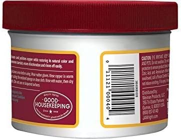 Crema Limpiadora y Pulidora para Cobre y Latón Wright's 2 Pack miniatura 3