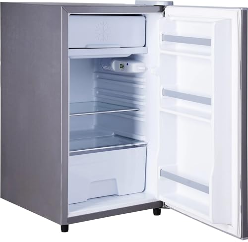 ميني بار ثلاجة من كلفينيتور موديل RS-090VVA-DH، سعة 90 لتر، بلون فضي، مع شاشة رقمية