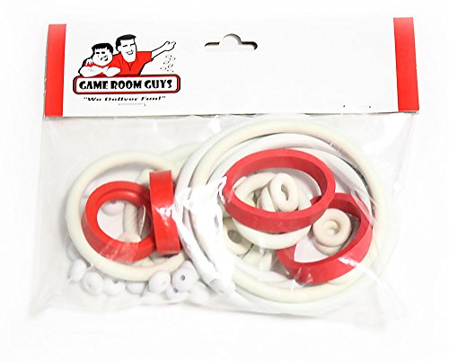 Game Room Guys Gottlieb Rock Encore Pinball White Rubber Ring Kit