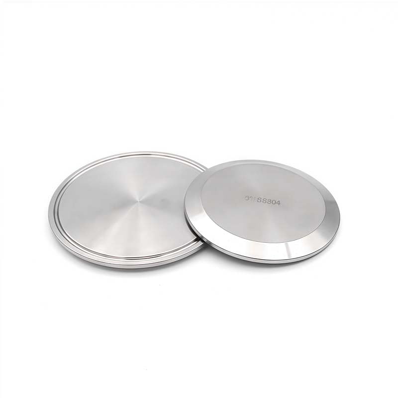 Tapa de extremo sólido Tri Clamp de 64mm con cierre estanco SS304 5