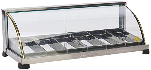 Estufa Curva, 6 Bandejas, 127v, Marchesoni, Ouro Ef.2.061, Inox