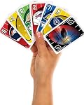 Mattel Games UNO NFL Jeu de cartes dans le stockage & L'étain de voyage pour enfants, adultes & Soirée en famille, Caractéristiques Logos of All 32 NFL Équipes & Règle spéciale avec NFL Logos de l'équipe & Règles spéciales pour les enfants, les adolescents & Soirée de jeux en famille, Âges 7+, 2-10 Joueurs (Amazon Exclusi