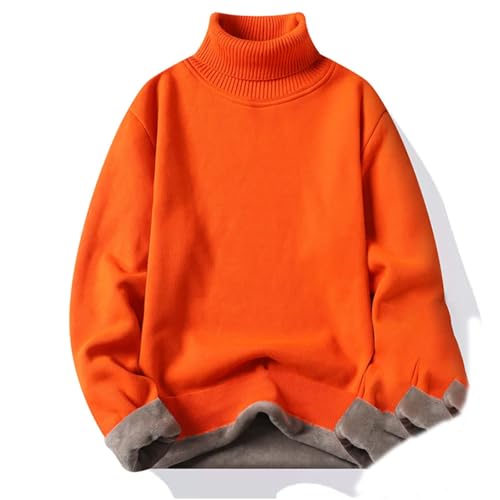 Winter Men's Turtleneck Sweater Cashmere Warm Pullover Slim Fit Casual Sweater4